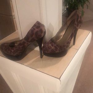 Leopard print shoes
